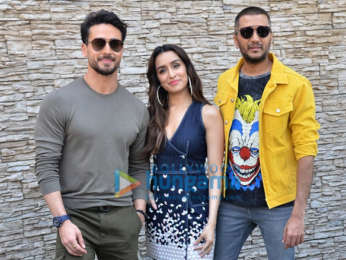 Photos: Tiger Shroff, Shraddha Kapoor and Riteish Deshmukh snapped promoting their film Baaghi 3 at Sun N Sand in Juhu