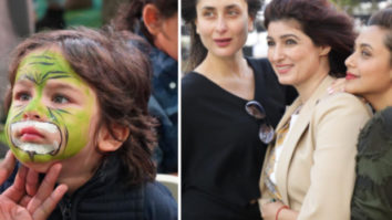 PICS: Taimur paints his face; mom Kareena Kapoor poses with Twinkle Khanna and Rani Mukerji at the birthday bash for Karan Johar’s twins