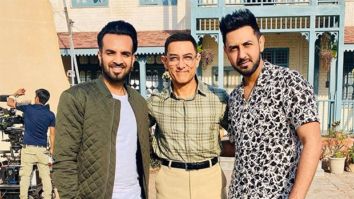 Laal Singh Chaddha: Punjabi actor Gippy Grewal visits Aamir Khan, praises his work