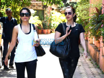 Photos: Riteish Deshmukh, Genelia Dsouza, Malaika Arora and others snapped at the gym