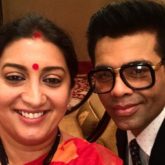 Smriti Irani reminds Karan Johar about social distancing in a hilarious Twitter banter