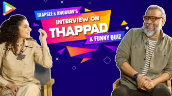 Taapsee & Anubhav’s ENTERTAINING Interview on Thappad, Patriarchy & Dialogues | Funny Quiz