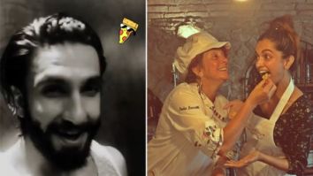 Ranveer Singh can’t contain his excitement as Deepika Padukone makes pizza amid lockdown