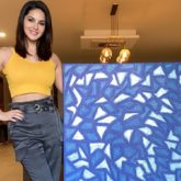 Sunny Leone presents to us her 'lockdown art' made over 40 days