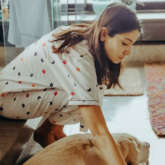 Anushka Sharma’s picture perfect morning ritual with her pet dog leaves Virat Kohli in awe