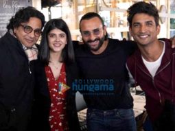 On The Sets Of The Movie Dil Bechara