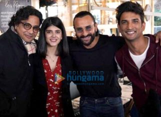 On The Sets Of The Movie Dil Bechara