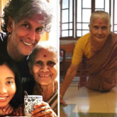 Milind Soman shares video of 81-year-old mother doing push ups; netizens call her a ‘rockstar’