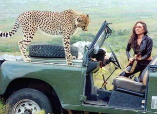 Karisma Kapoor remembers the time she shot with a real Cheetah Karisma Kapoor remembers the time she shot with a real Cheetah