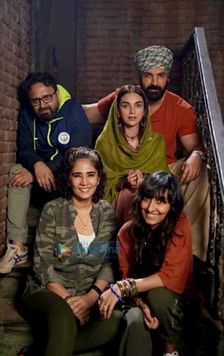 On The Sets from the movie Arjun Kapoor and Rakul Preet Singh’s Next