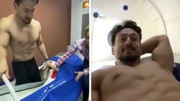 Tiger Shroff shares a throwback video of himself in recovery post shooting for Baaghi 3