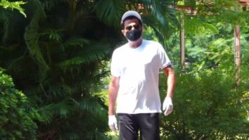 Anil Kapoor spotted at Jamnabai Narsee school ground in Juhu