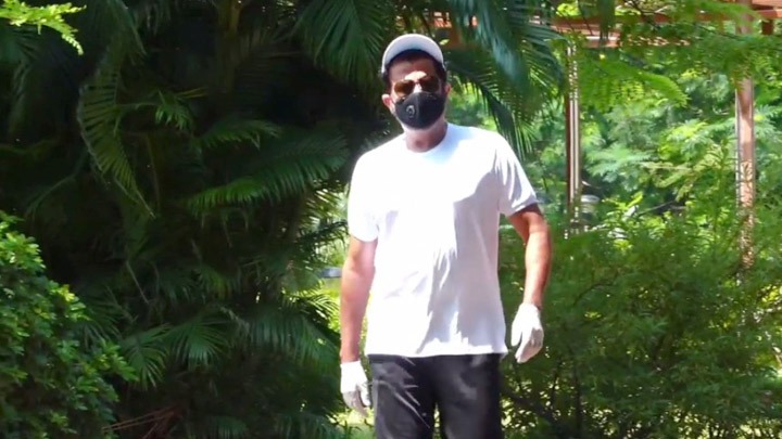 Anil Kapoor spotted at Jamnabai Narsee school ground in Juhu