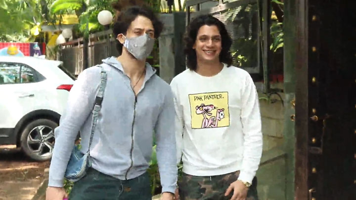 Tiger Shroff spotted At Avitesh Shrivastava’s studio in Juhu