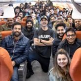 Akshay Kumar starrer Bell Bottom’s team is all smiles as they return to Mumbai
