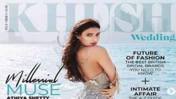 Athiya Shetty On The Cover Of Khush Wedding