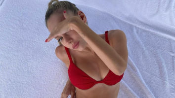 Elite star Ester Expósito flaunts her curves in red bikini 