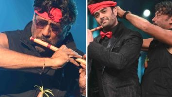 Jackie Shroff recreates the Hero flute scene with Maniesh Paul on Sa Re Ga Ma Pa Li’l Champs