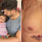 Kunal Kemmu gets a new tattoo and it is dedicated to his three-year-old daughter Inaaya Naumi