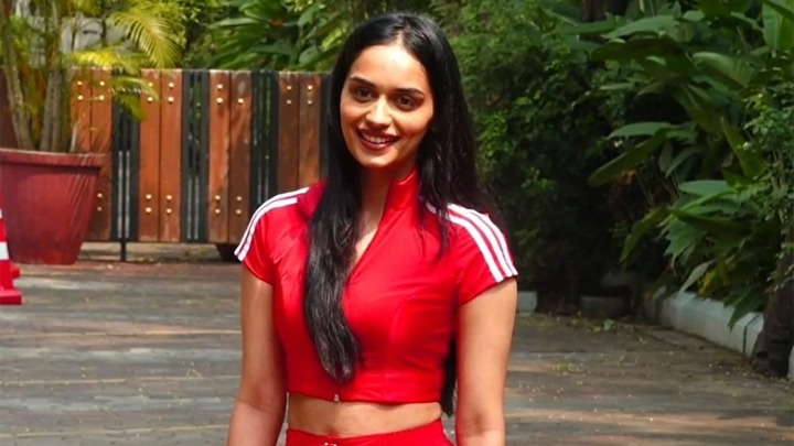 Manushi Chhillar spotted at YRF Studios