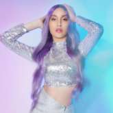 Nora Fatehi stuns in sparkly silver co-ord set and her purple hair in 'Nach Meri Rani' poster