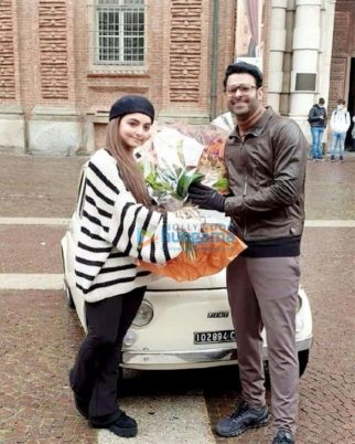 On The Sets Of The Movie Radhe Shyam