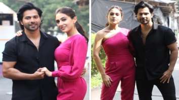 The Kapil Sharma Show: Coolie No. 1 pair Varun Dhawan and Sara Ali Khan kick-start promotions in style The Kapil Sharma Show: Coolie No. 1 pair Varun Dhawan and Sara Ali Khan kick-start promotions in style