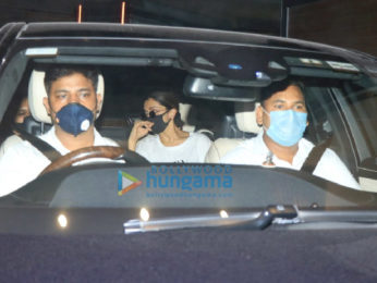 Photos Deepika Padukone, Karan Johar, Ananya Panday and Siddhant Chaturvedi snapped after shoot in the city