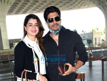 Photos: Gauahar Khan, Sharad Kelkar, Kainaat Arora and others snapped at the airport