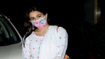 Photos: Sara Ali Khan and Huma Qureshi snapped at Aanand L Rai’s office