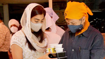 PICS: Pooja Hegde visits Gurudwara in Mumbai on the occasion of Gurpurab