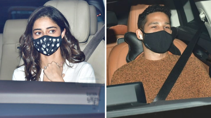 SPOTTED – Ananya Panday and Siddhant Chaturvedi in Bandra