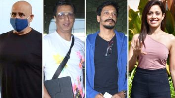 SPOTTED – Nushrat Bharucha, Mahesh Shetty, Madhur Bhandarkar, Samyuktha Menon, Puneet Issar at Airport