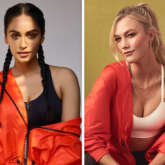 Manushi Chhillar sports activewear from supermodel Karlie Kloss’ new clothing collection in collaboration with Adidas