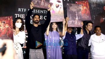 Photos: Arjun Rampal, Sunny Leone and others spotted at the poster launch of his film ‘The Battle of Bhima Koregaon’