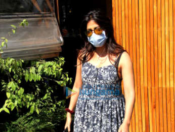 Photos: Chitrangda Singh spotted outside at Silver Beach Cafe, Juhu