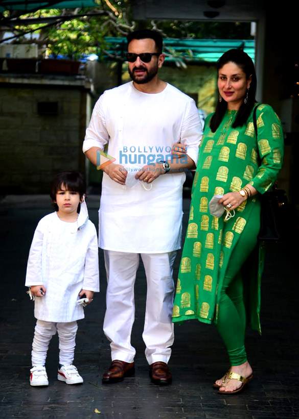 Photos: Saif Ali Khan, Kareena Kapoor Khan, Taimur Ali Khan and others snapped at annual Christmas lunch at Kapoor residence