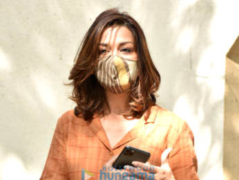 Photos: Sonali Bendre snapped at a salon in Juhu