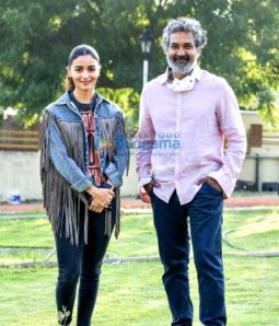 On The Sets Of The Movie RRR