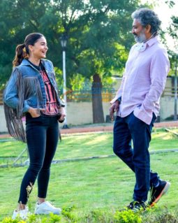 On The Sets Of The Movie RRR