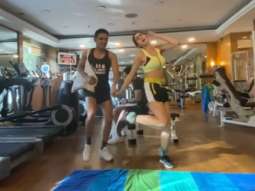 Sara Ali Khan working out on ‘Jeth Ki Dopahri Mein’ song leaves Ranveer Singh speechless