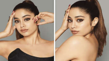 BOLD AND BEAUTIFUL! Janhvi Kapoor kicks off the week on a glamorous note with bronzed look and winged liner