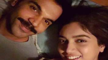 Bhumi Pednekar quotes Andaz Apna Apna song as she shares a selfie with Badhaai Do co-star Rajkummar Rao