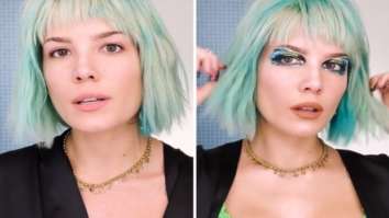 Halsey creates multi-colour funky eye look and gives step-by-step tutorial on how to ace the glam quotient, watch video