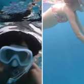 Ishaan Khatter shares a video of underwater experience with Ananya Panday from their Maldives vacation, watch video