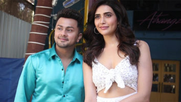 Karishma Tanna visits Awez Darbar’s Atrangz studio for shoot