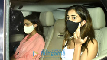 Photos: Sara Ali Khan, Ananya Panday, Gauri Khan and others spotted at Karan Johar’s house in Bandra