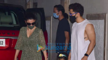 Photos: Soha Ali Khan and Kunal Kemmu snapped with their daughter at Kareena Kapoor Khan’s house