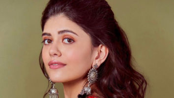 Sanjana Sanghi looks alluring in Payal Singhal tie-up choli and sharara set