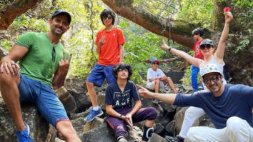 Hrithik Roshan shares a glimpse from his trekking trip with his sons